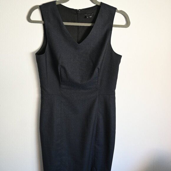 Theory Sleeveless Suiting Dress – Navy – Size 6 - Picture 1 of 14